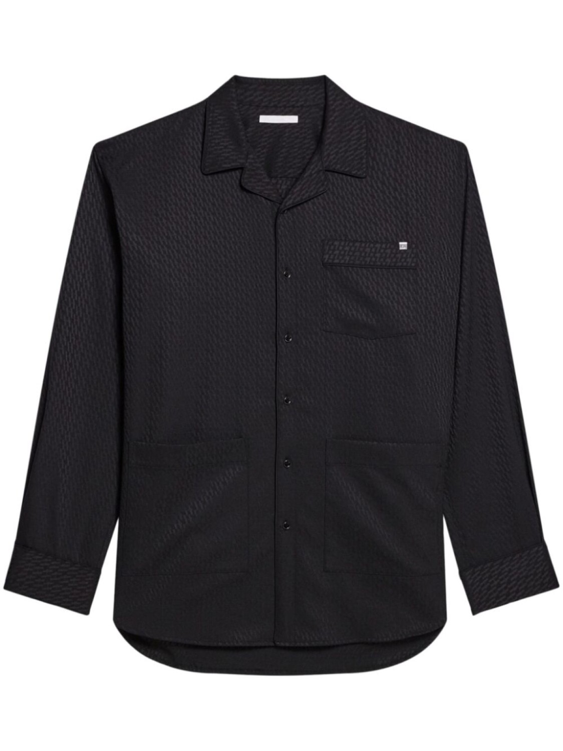 Рубашка с геометрическим принтом Helmut Lang, черный
Рубашка с геометрическим принтом Helmut Lang, черный