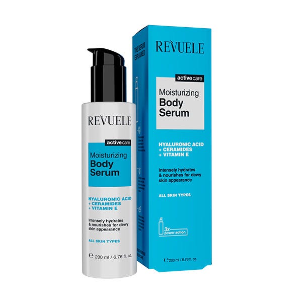 Увлажняющая сыворотка для тела REVUELE Moisturizing Body Serum, 200 мл
Увлажняющая сыворотка для тела REVUELE Moisturizing Body Serum, 200 мл