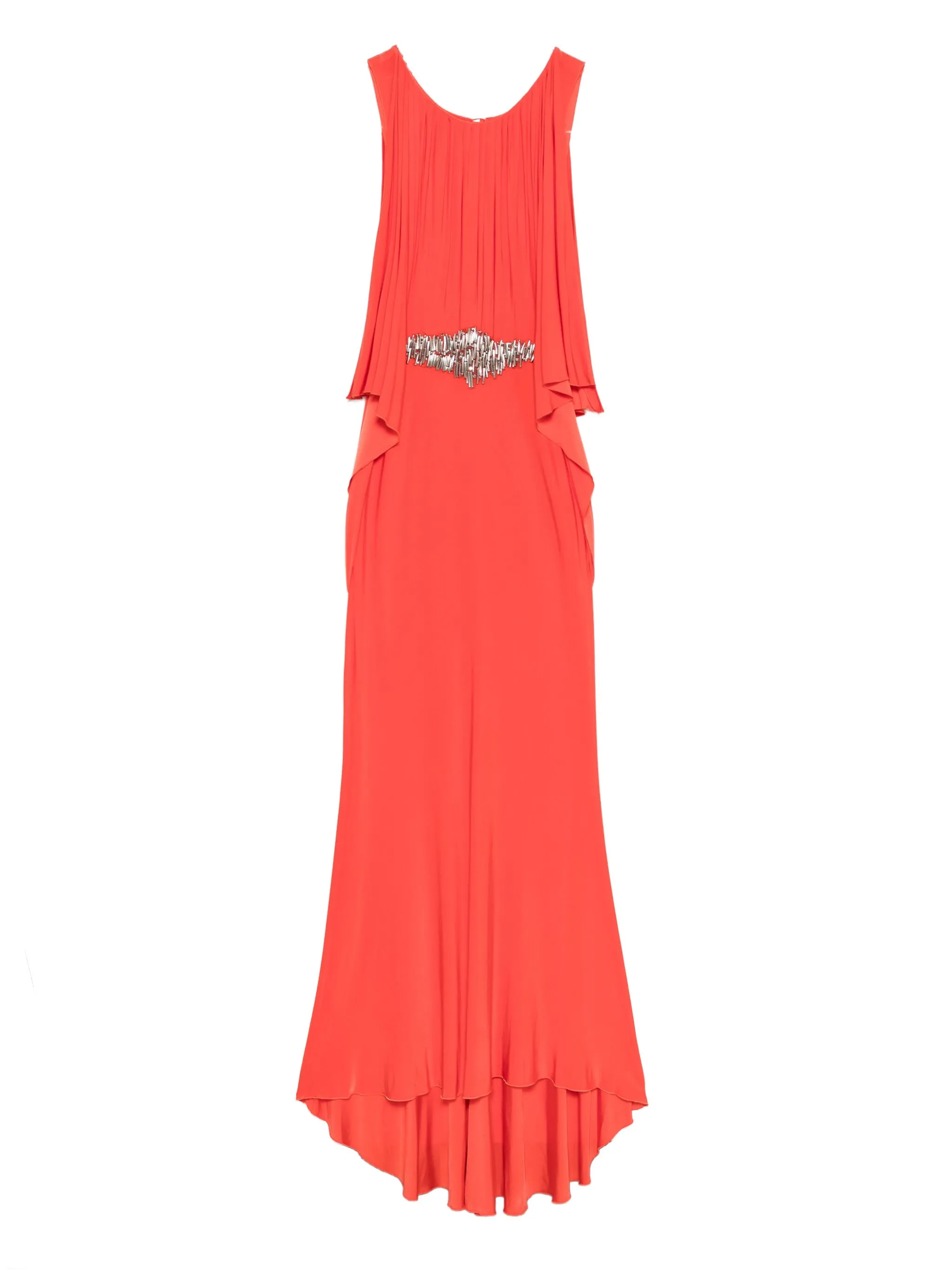 Декорированное платье макси с плиссировкой Gemy Maalouf, оранжевый
Декорированное платье макси с плиссировкой Gemy Maalouf, оранжевый