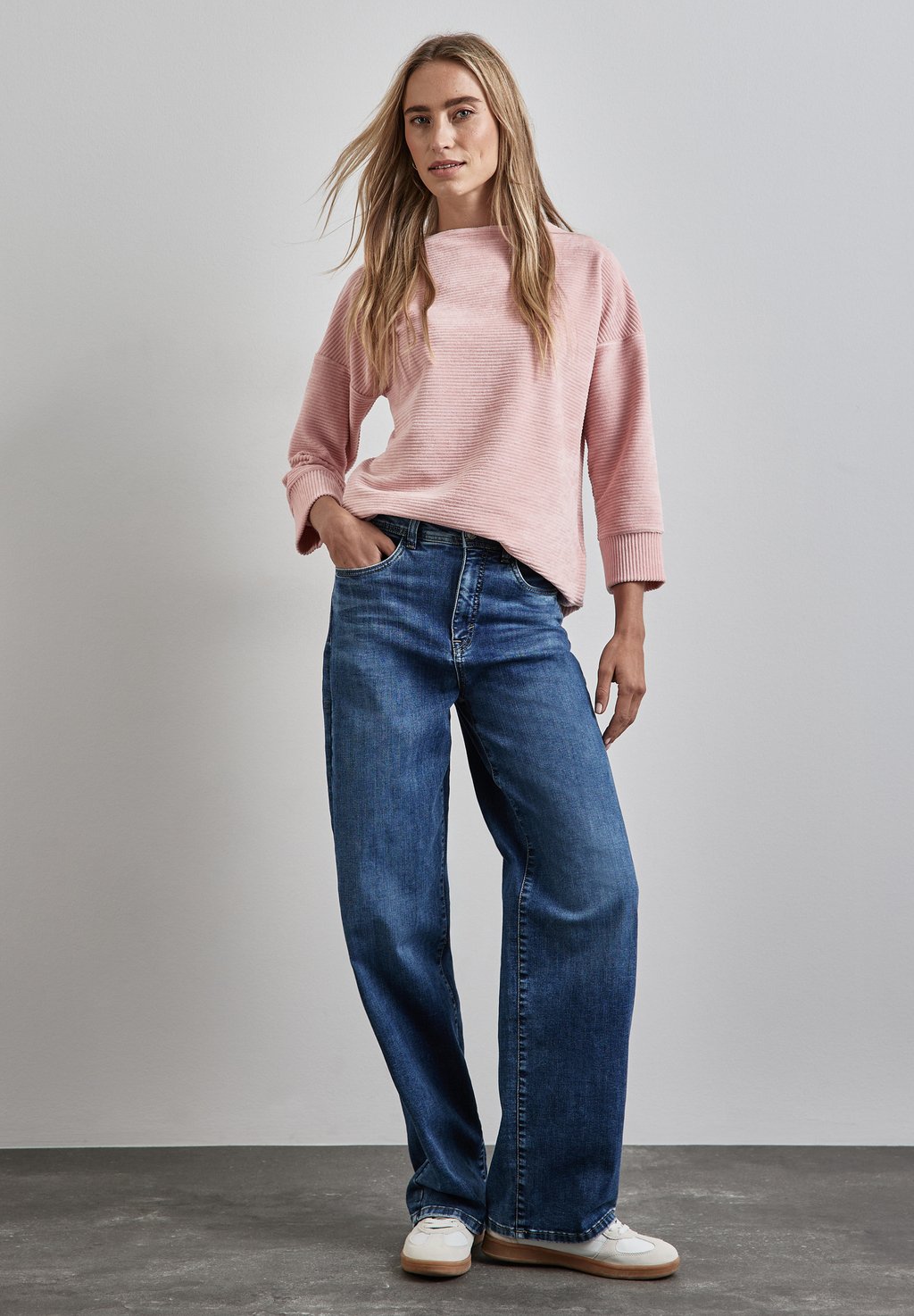 Топ с длинными рукавами Street One, светло-розовый
Топ с длинными рукавами Street One, светло-розовый