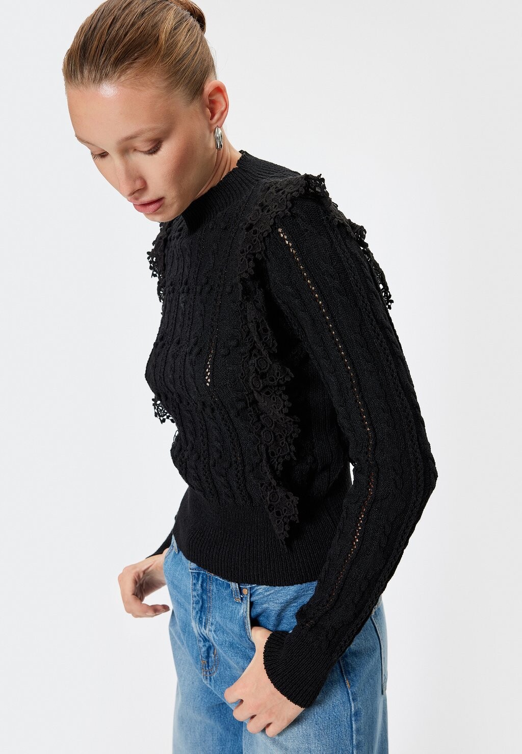 Джемпер LACEY DETAIL Koton, черный
Джемпер LACEY DETAIL Koton, черный