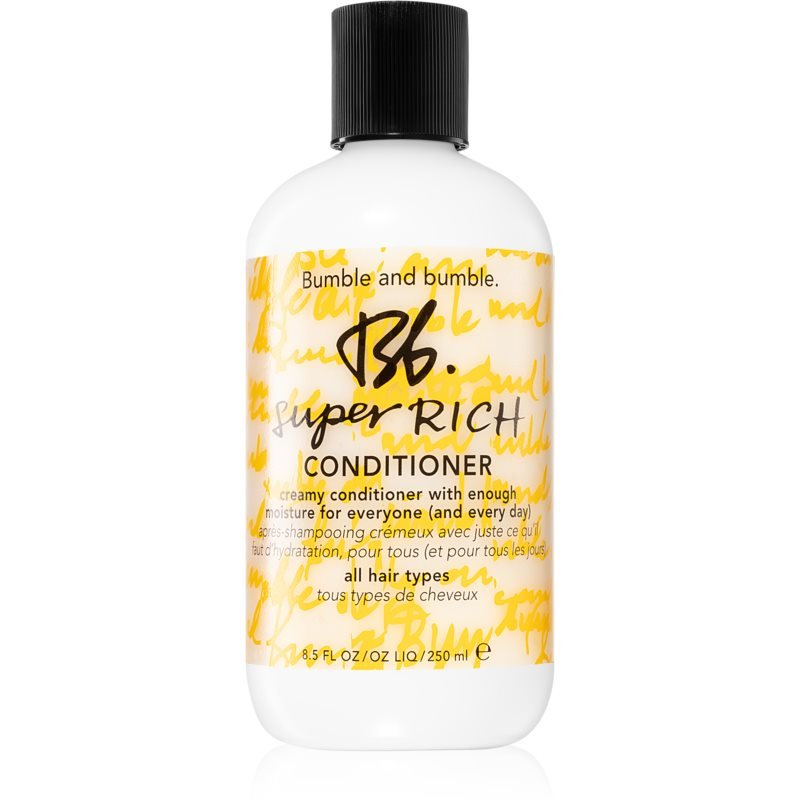 Bumble and bumble Bb.Super Rich Conditioner кремообразный кондиционер для волос увлажняющий и придающий блеск 250 мл
Bumble and bumble Bb.Super Rich Conditioner кремообразный кондиционер для волос увлажняющий и придающий блеск 250 мл