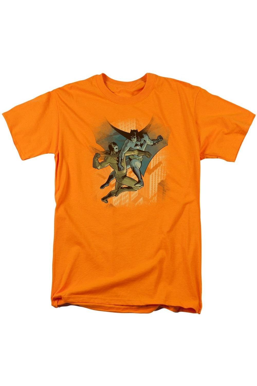 Футболка с коротким рукавом для взрослых «Бэтмен против Кэтмена» Gildan, оранжевый
Футболка с коротким рукавом для взрослых «Бэтмен против Кэтмена» Gildan, оранжевый