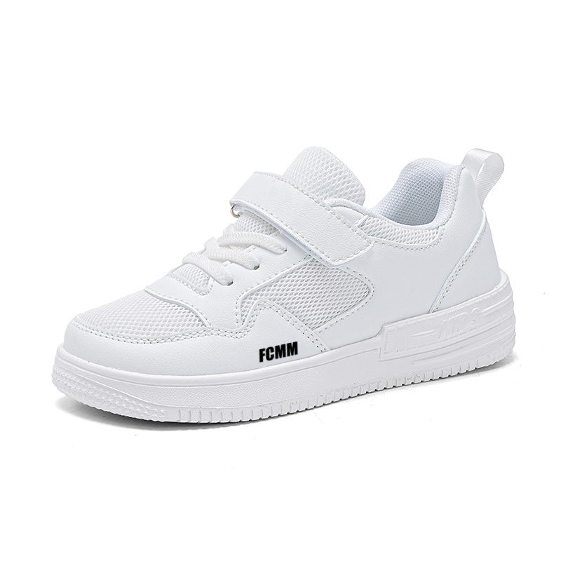 FCMM Нескользящие и дышащие низкие повседневные кроссовки белого цвета для детей
FCMM Нескользящие и дышащие низкие повседневные кроссовки белого цвета для детей