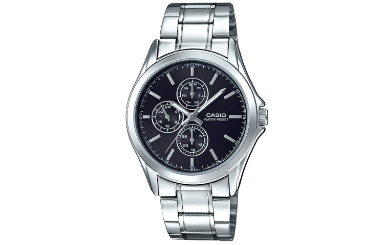 CASIO Мужские часы Standard Series 39.4mm Black MTP-V302D-1A
CASIO Мужские часы Standard Series 39.4mm Black MTP-V302D-1A