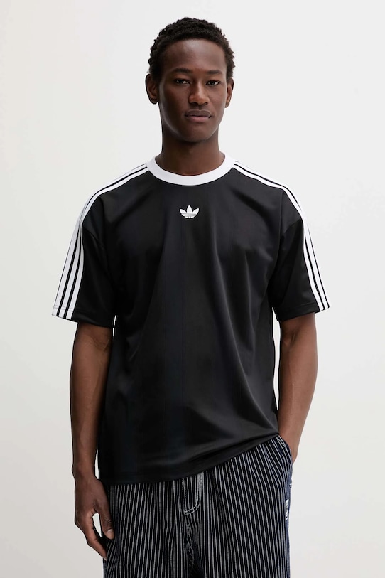 Футболка из жаккардового джерси Adidas Originals, черный
Футболка из жаккардового джерси Adidas Originals, черный