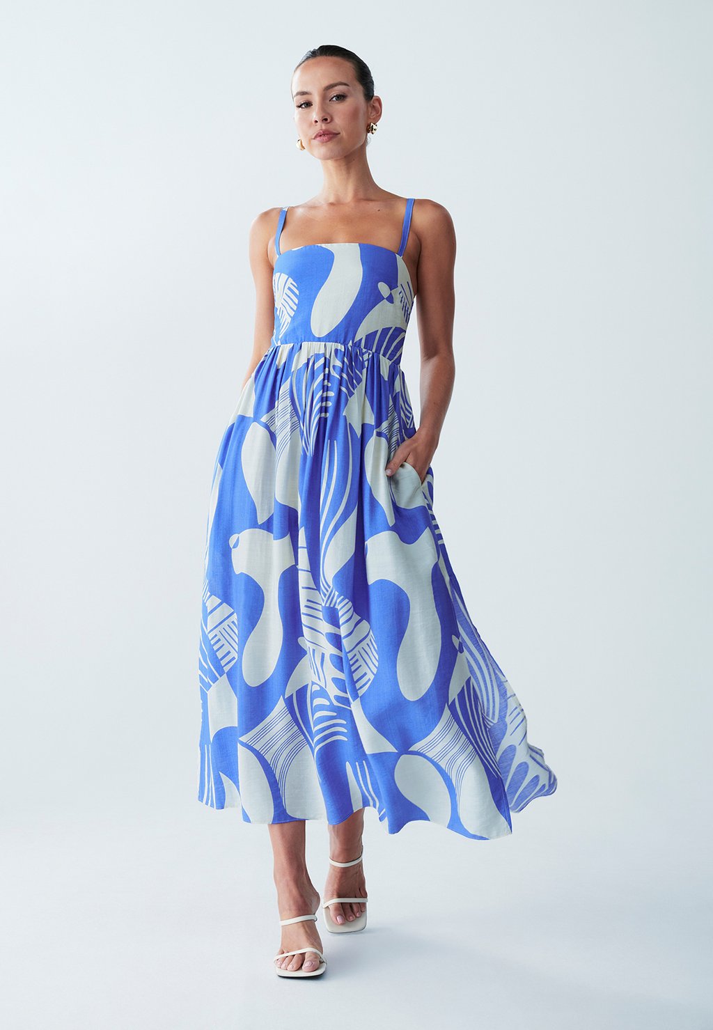 Повседневное платье ST MRLO, синий
Повседневное платье ST MRLO, синий