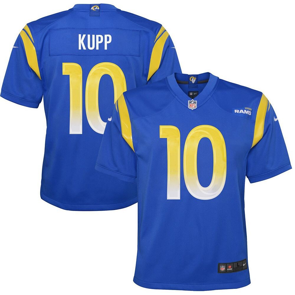 Молодежная игровая майка Nike Cooper Kupp Royal Los Angeles Rams, цвет Lar Blue
Молодежная игровая майка Nike Cooper Kupp Royal Los Angeles Rams, цвет Lar Blue