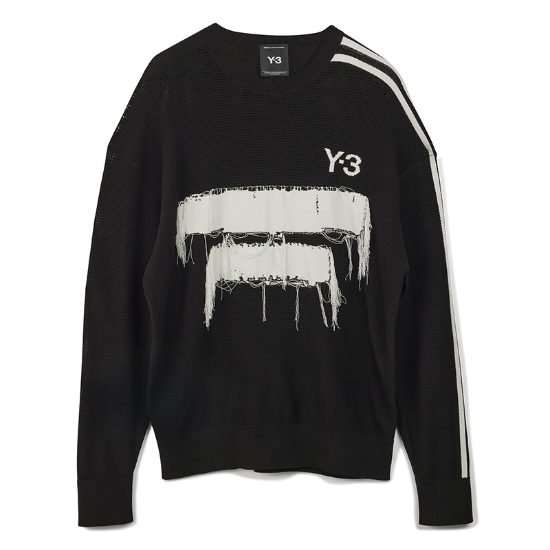 Джемпер Y 3 Frayed patch Detailing Sweatshirt Y-3, черный
Джемпер Y 3 Frayed patch Detailing Sweatshirt Y-3, черный