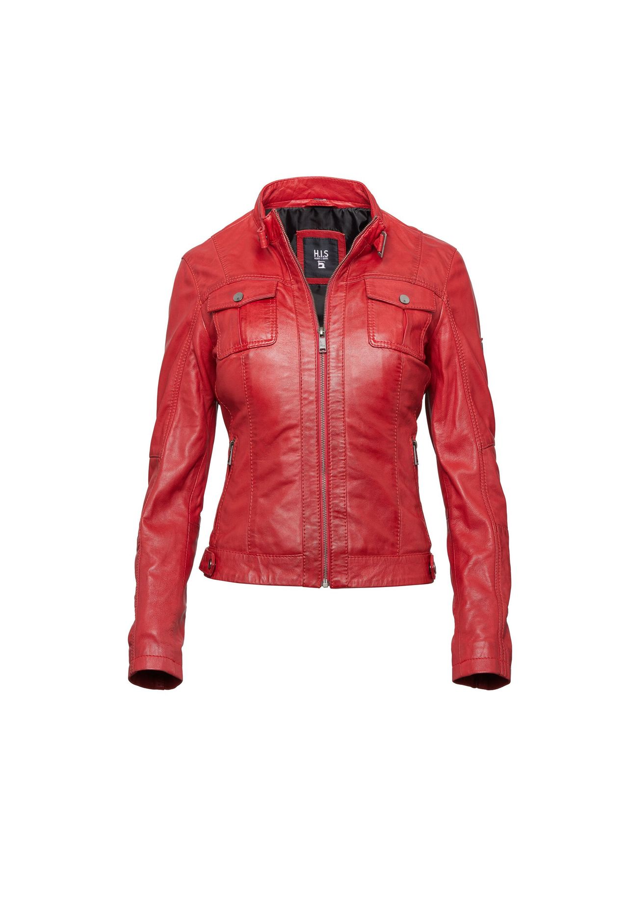 Кожаная куртка H.I.S, красный
Кожаная куртка H.I.S, красный