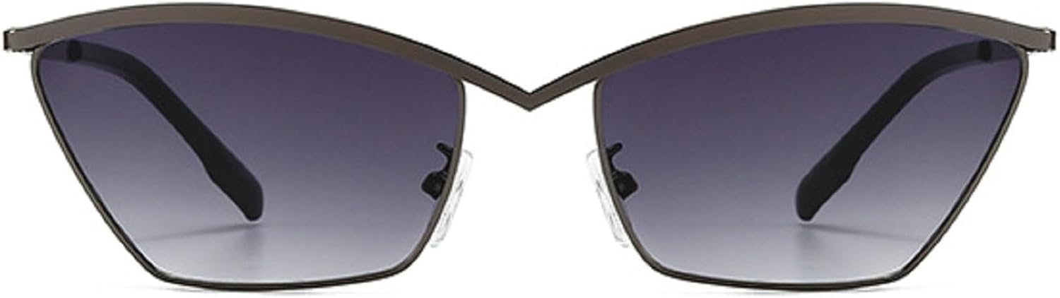 Металлические солнцезащитные очки «кошачий глаз» для женщин, ретро-очки для отдыха на природе, пляжные солнцезащитные очки с защитой от УФ-излучения, черные очки N47 mincl, Gray
Металлические солнцезащитные очки «кошачий глаз» для женщин, ретро-очки для отдыха на природе, пляжные солнцезащитные очки с защитой от УФ-излучения, черные очки N47 mincl, Gray