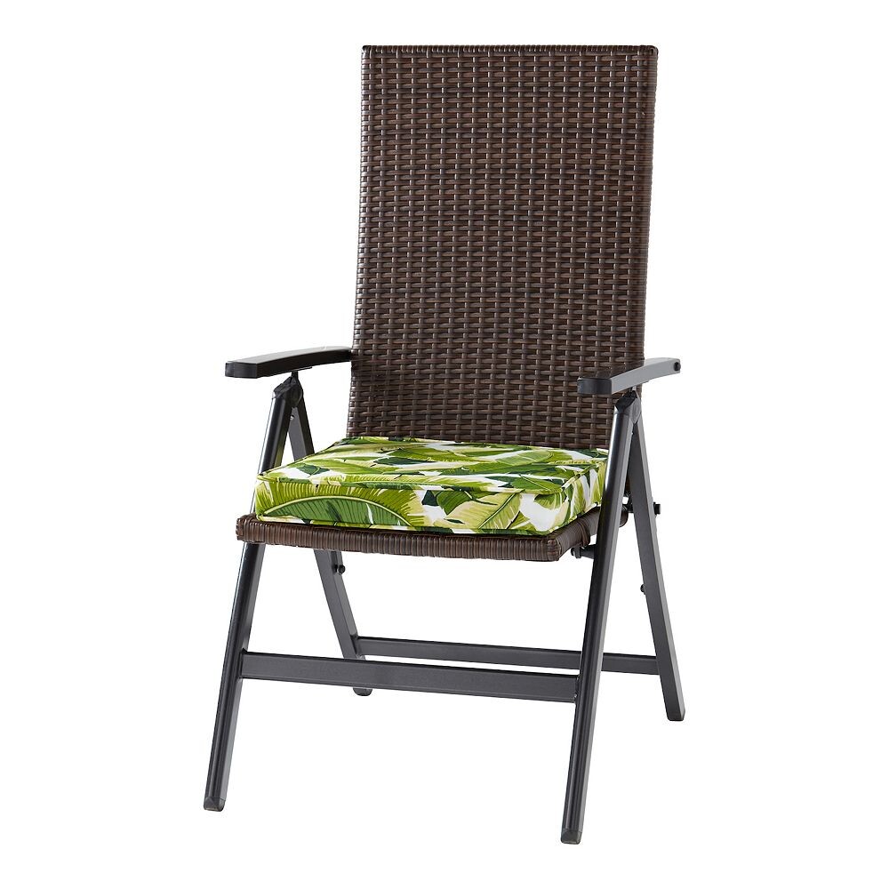Greendale Home Fashions PE Плетеное кресло с откидной спинкой и подушкой для улицы, цвет Palm Leaves White
Greendale Home Fashions PE Плетеное кресло с откидной спинкой и подушкой для улицы, цвет Palm Leaves White