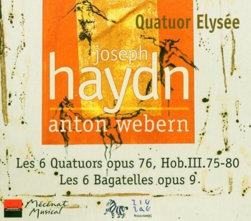 CD диск Haydn / Quatuor Elysee: Les 6 Quatuors / Les 6 Bagatelles
CD диск Haydn / Quatuor Elysee: Les 6 Quatuors / Les 6 Bagatelles