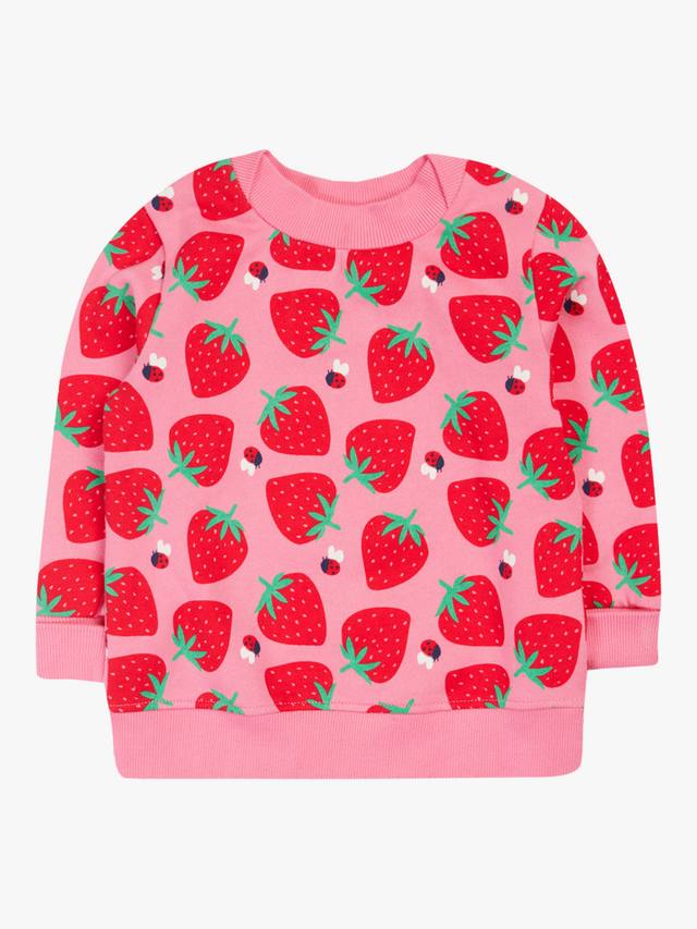 Детский джемпер из чистого органического хлопка easy on strawberry Frugi, цвет Pink/Red
Детский джемпер из чистого органического хлопка easy on strawberry Frugi, цвет Pink/Red