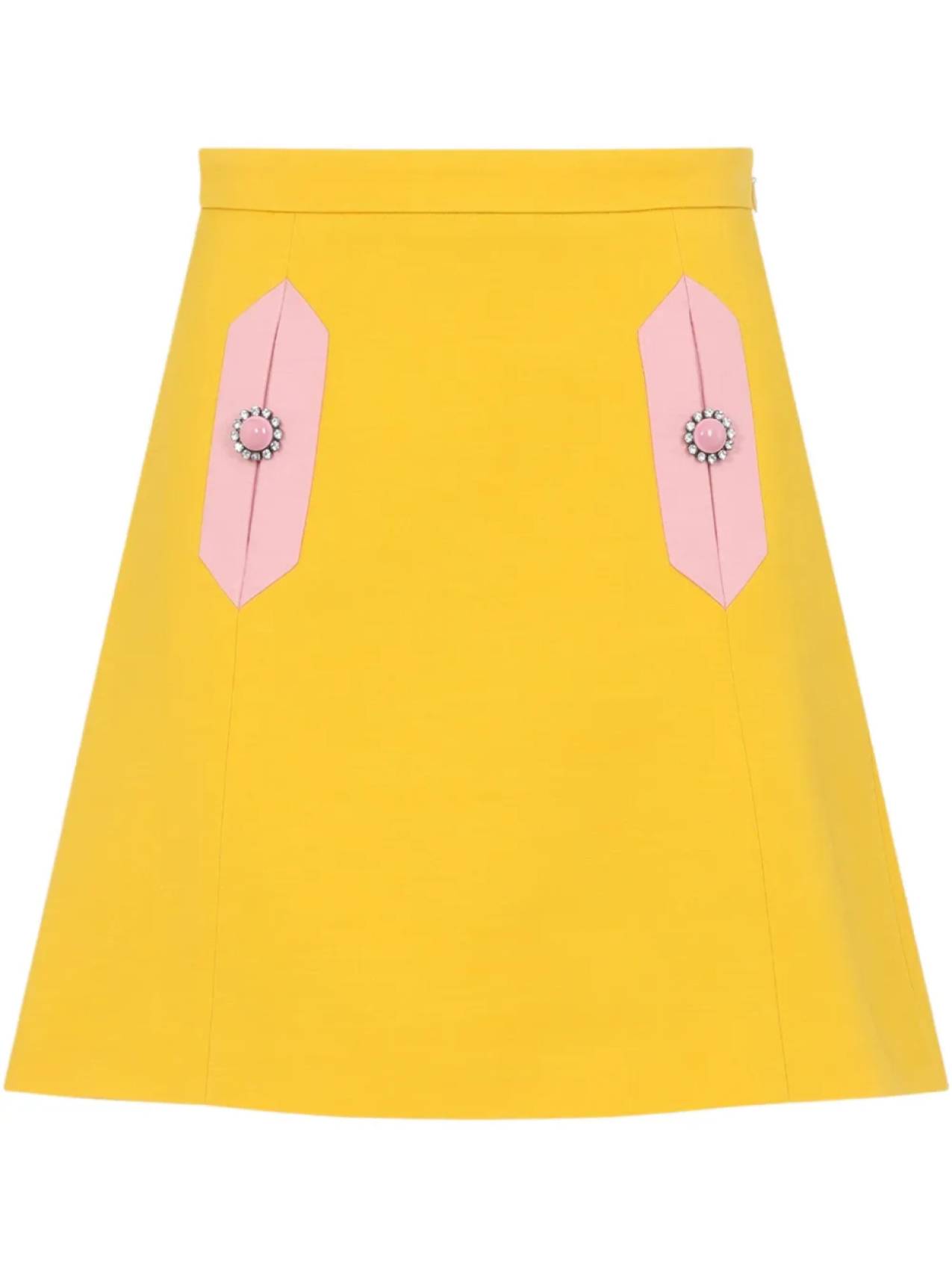 Юбка А-силуэта Valentino Garavani, желтый
Юбка А-силуэта Valentino Garavani, желтый