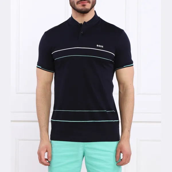 Рубашка-Поло Pariq стандартного кроя Boss, синий
Рубашка-Поло Pariq стандартного кроя Boss, синий
