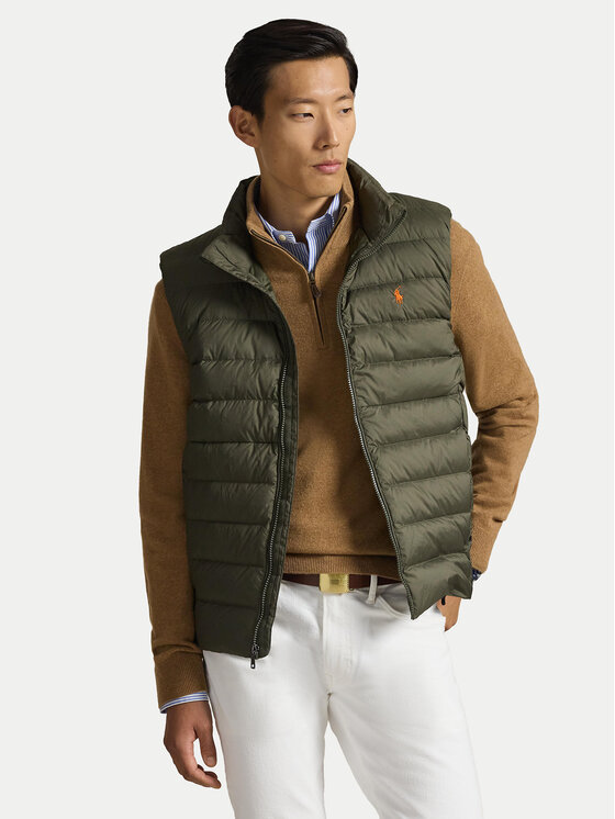 Утепленный жилет regular fit 710967775008 Polo Ralph Lauren, зеленый
Утепленный жилет regular fit 710967775008 Polo Ralph Lauren, зеленый