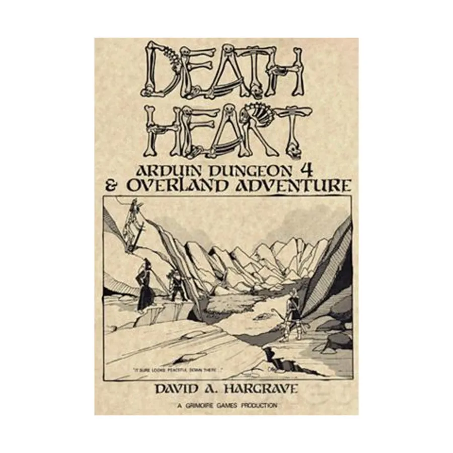 Модуль Arduin Dungeon #4 - Death Heart (1st Printing), Arduin Grimoire (Grimoire Games)
Модуль Arduin Dungeon #4 - Death Heart (1st Printing), Arduin Grimoire (Grimoire Games)