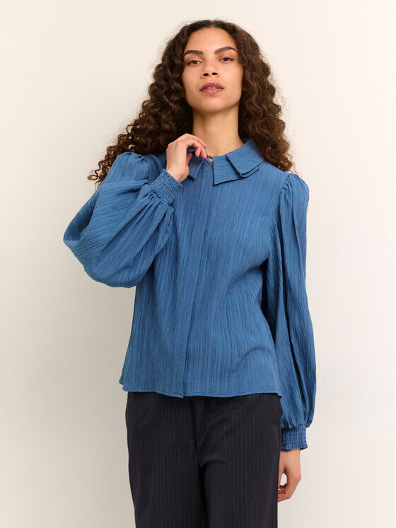 Блузка женственного кроя Karen By Simonsen, синий
Блузка женственного кроя Karen By Simonsen, синий