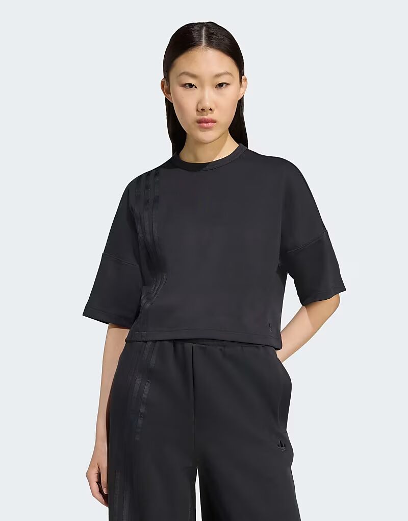 Футболка Off с тремя полосками черного цвета Adidas Originals, Черный, Футболка Off с тремя полосками черного цвета Adidas Originals
Футболка Off с тремя полосками черного цвета Adidas Originals, Черный, Футболка Off с тремя полосками черного цвета Adidas Originals