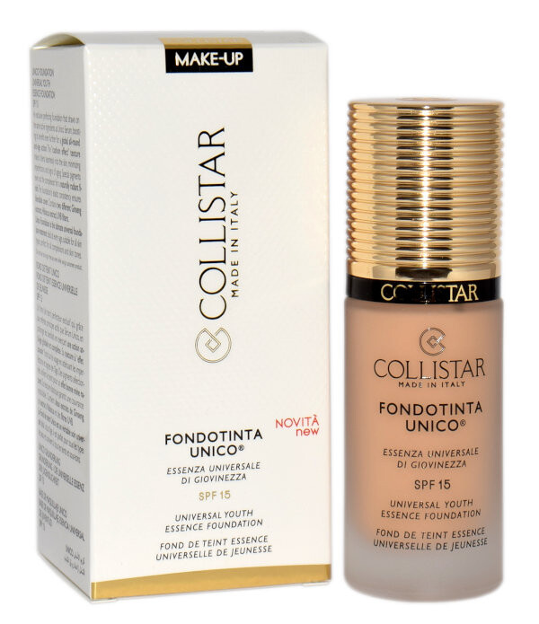 Collistar, Уникальный тональный крем Universal Youth, тональный крем 3G Golden Beige, SPF 15, 30 мл
Collistar, Уникальный тональный крем Universal Youth, тональный крем 3G Golden Beige, SPF 15, 30 мл