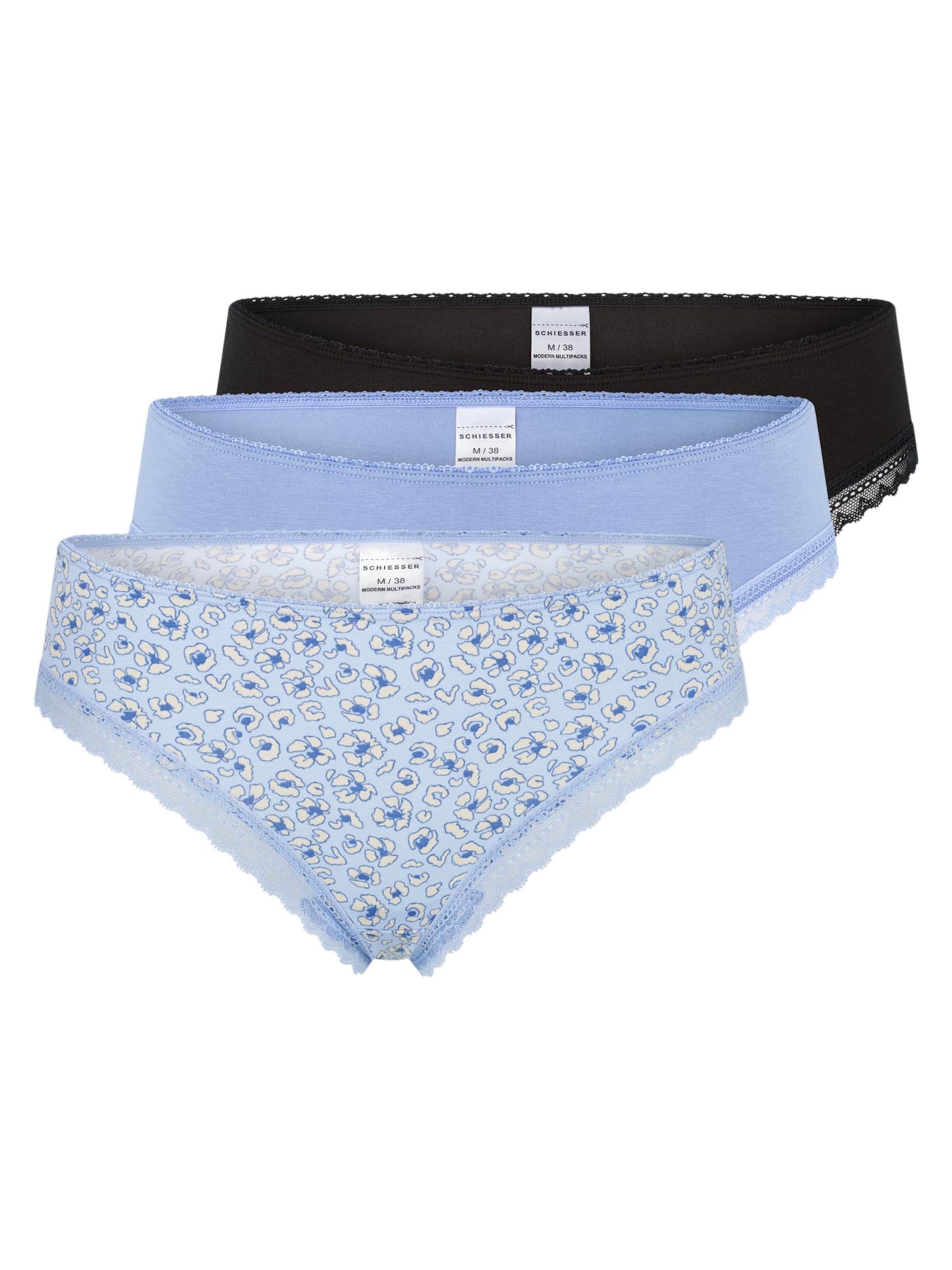 SCHIESSER Трусики 'Modern Multipacks' в светло-голубом и черном цветах
SCHIESSER Трусики 'Modern Multipacks' в светло-голубом и черном цветах