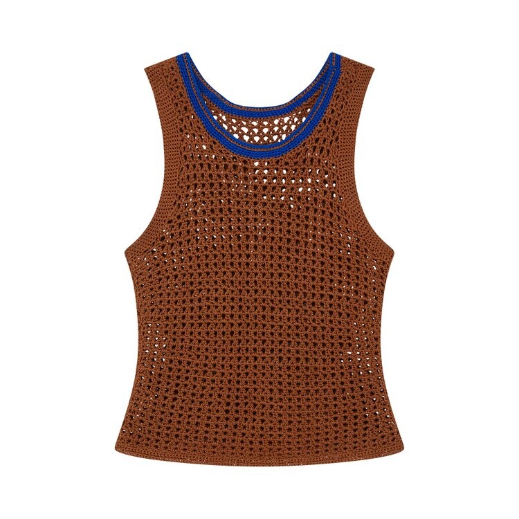 Жилет Wales Bonner Dance Crochet Vest, коричневый
Жилет Wales Bonner Dance Crochet Vest, коричневый