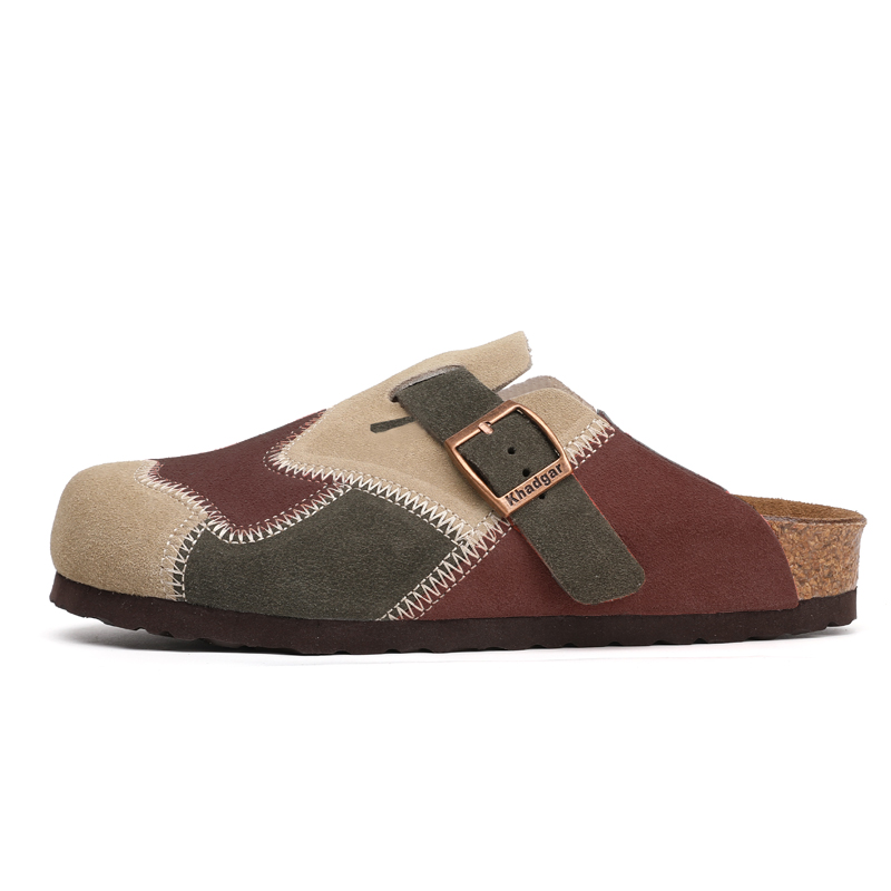 Khadgar Резиновая подошва, пробковая подошва, EVA подошва нескользящие закрытые тапочки унисекс - хаки/бордо, цвет Khaki/Burgundy
Khadgar Резиновая подошва, пробковая подошва, EVA подошва нескользящие закрытые тапочки унисекс - хаки/бордо, цвет Khaki/Burgundy