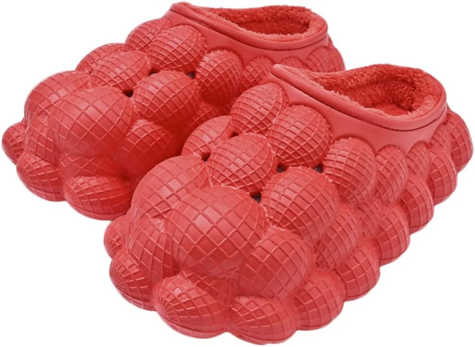 Домашние тапочки Rojeam Winter теплые для дома, для улицы и дома, с нескользящей подошвой, для мужчин и женщин, красный
Домашние тапочки Rojeam Winter теплые для дома, для улицы и дома, с нескользящей подошвой, для мужчин и женщин, красный