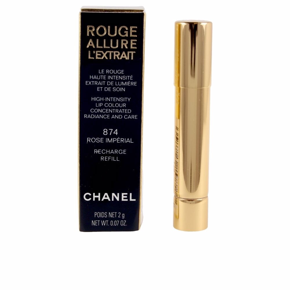 Губная помада Rouge allure l’extrait lipstick recharge Chanel, 1 шт, rose imperial-874
Губная помада Rouge allure l’extrait lipstick recharge Chanel, 1 шт, rose imperial-874