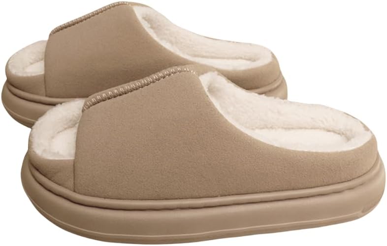 Тапочки Avilego Fuzzy для женщин и мужчин, уютные теплые обувь для дома и улицы, с искусственным мехом, зимние открытые тапочки-сандалии, хаки
Тапочки Avilego Fuzzy для женщин и мужчин, уютные теплые обувь для дома и улицы, с искусственным мехом, зимние открытые тапочки-сандалии, хаки