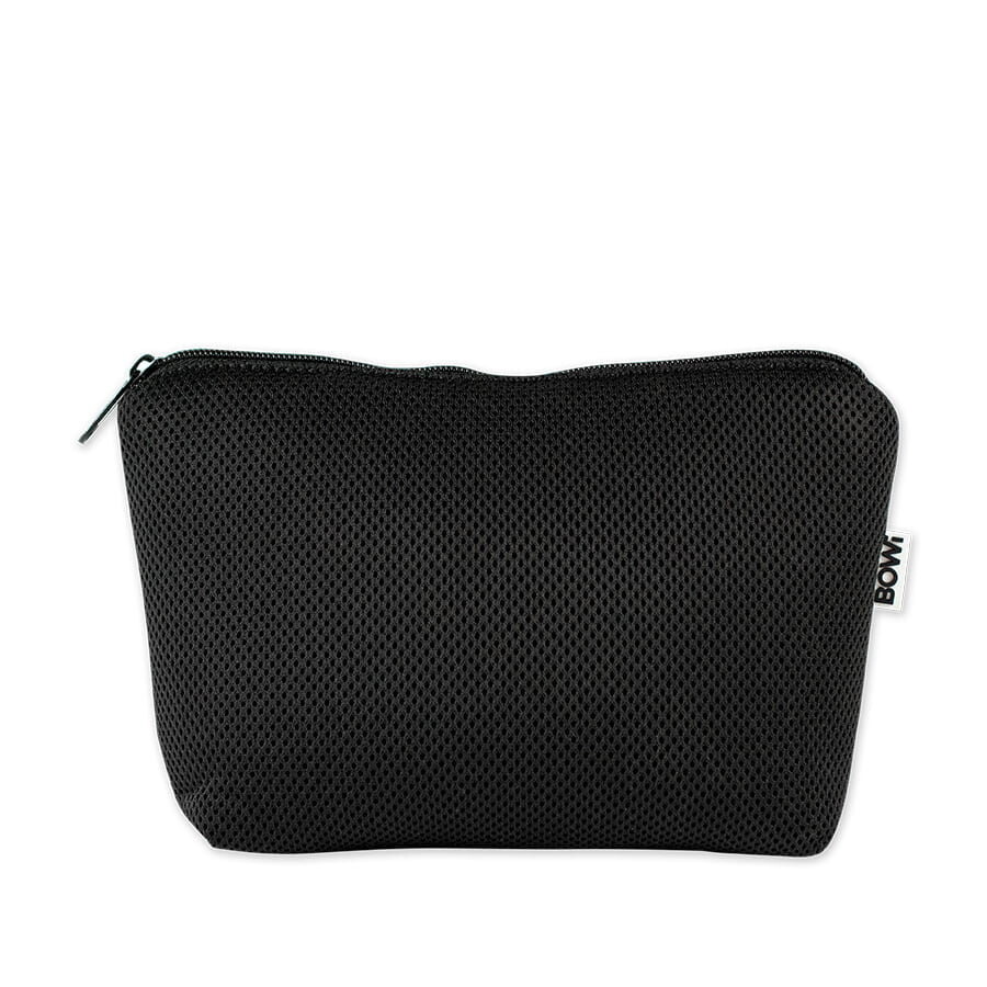 Bowi, Средняя косметичка, размер L, сумка 18 х 27 см, черная
Bowi, Средняя косметичка, размер L, сумка 18 х 27 см, черная