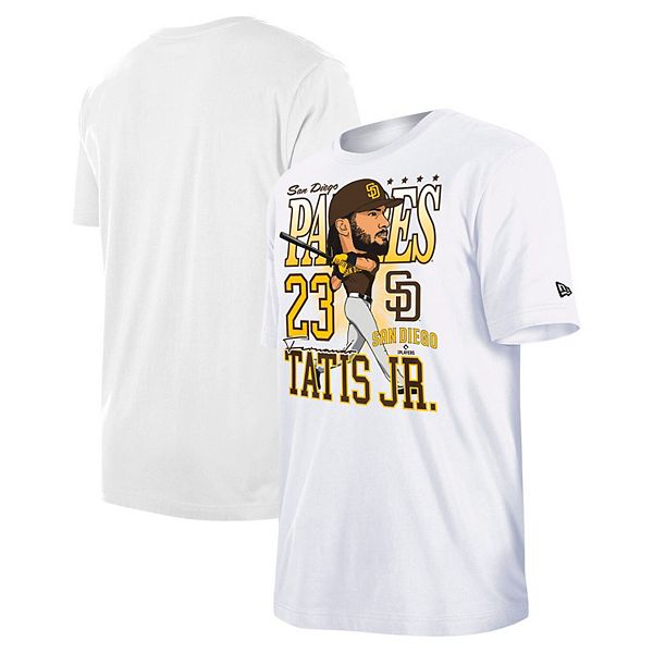 Футболка с карикатурой Фернандо Татиса-младшего San Diego Padres New Era
Футболка с карикатурой Фернандо Татиса-младшего San Diego Padres New Era