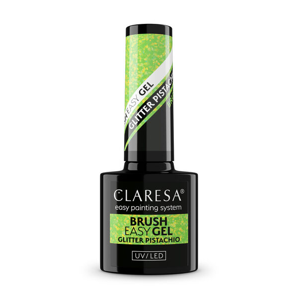 Гель-лак для ногтей с блестками фисташковый, 5 г Claresa Nails Brush easy gel, цвет glitter pistachio
Гель-лак для ногтей с блестками фисташковый, 5 г Claresa Nails Brush easy gel, цвет glitter pistachio