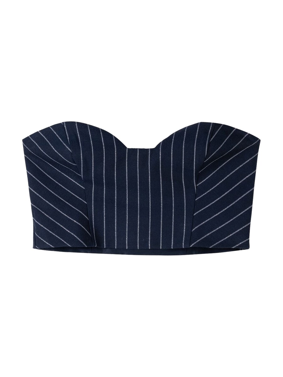 Топ Bershka, морской синий
Топ Bershka, морской синий