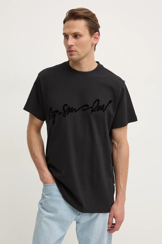 Хлопковая футболка G-Star, черный
Хлопковая футболка G-Star, черный