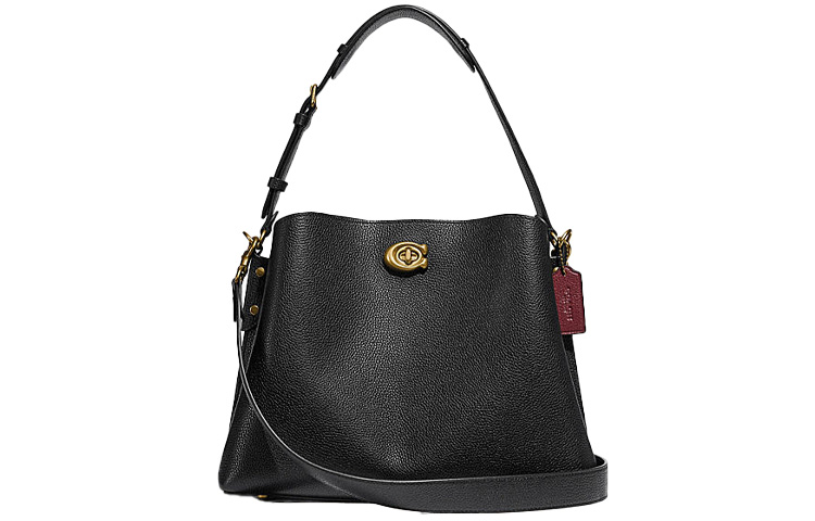 COACH Сумка через плечо из спилка кожи ивы женская черная
COACH Сумка через плечо из спилка кожи ивы женская черная