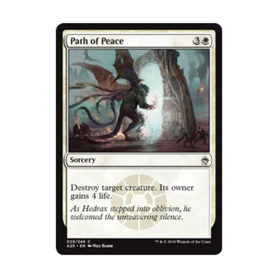 CCG Путь мира (С) (Фольга), MTG - Masters 25
CCG Путь мира (С) (Фольга), MTG - Masters 25