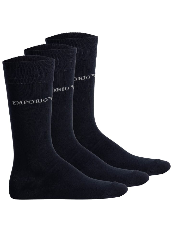 Носки Emporio Armani 3er Pack, черный
Носки Emporio Armani 3er Pack, черный
