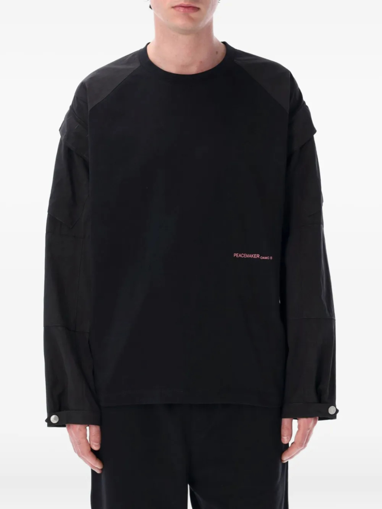 Peacemaker Oamc long-sleeve Футболка, черный
Peacemaker Oamc long-sleeve Футболка, черный