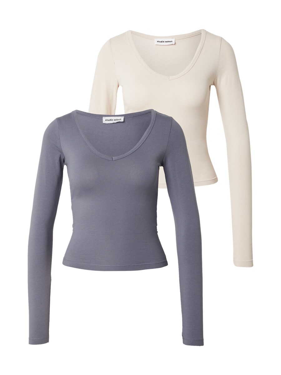 Рубашка studioselect Bianca, бежевый/темно-серый
Рубашка studioselect Bianca, бежевый/темно-серый