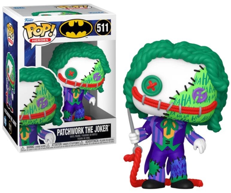 Funko POP! DC Patchwork Heroes 511 - Джокер
Funko POP! DC Patchwork Heroes 511 - Джокер