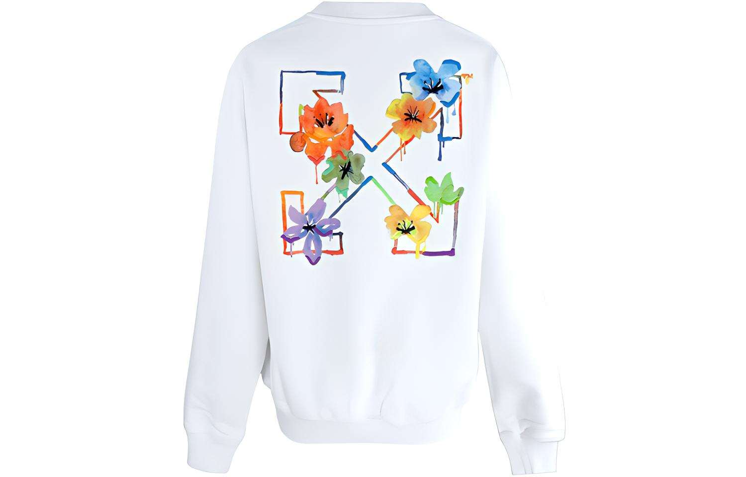 OFF WHITE Свитер с принтом "Цветочные стрелки"
OFF WHITE Свитер с принтом "Цветочные стрелки"