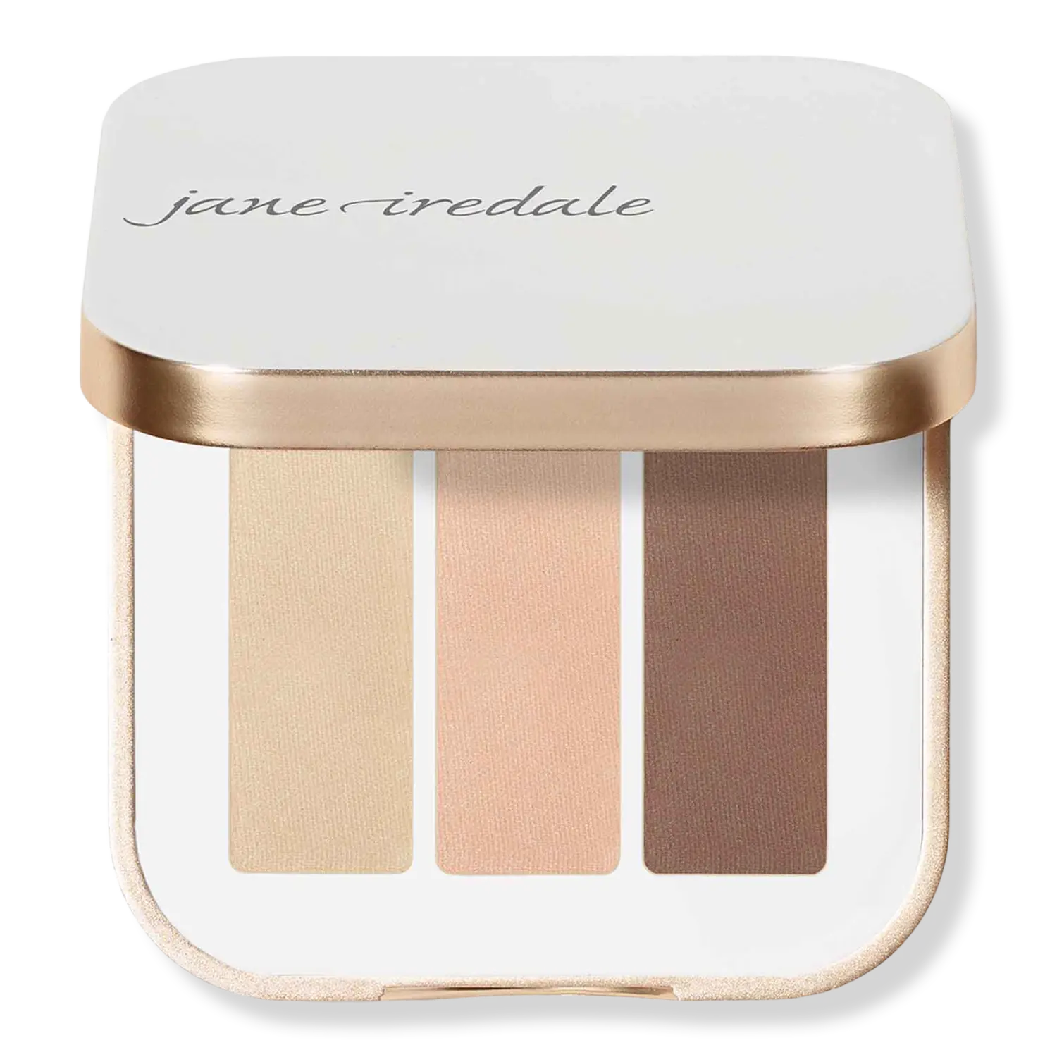 Тени для век PurePressed Eye Shadow Triple jane iredale, Sweet Spot (matte off white, matte peach, matte warm brown)
Тени для век PurePressed Eye Shadow Triple jane iredale, Sweet Spot (matte off white, matte peach, matte warm brown)