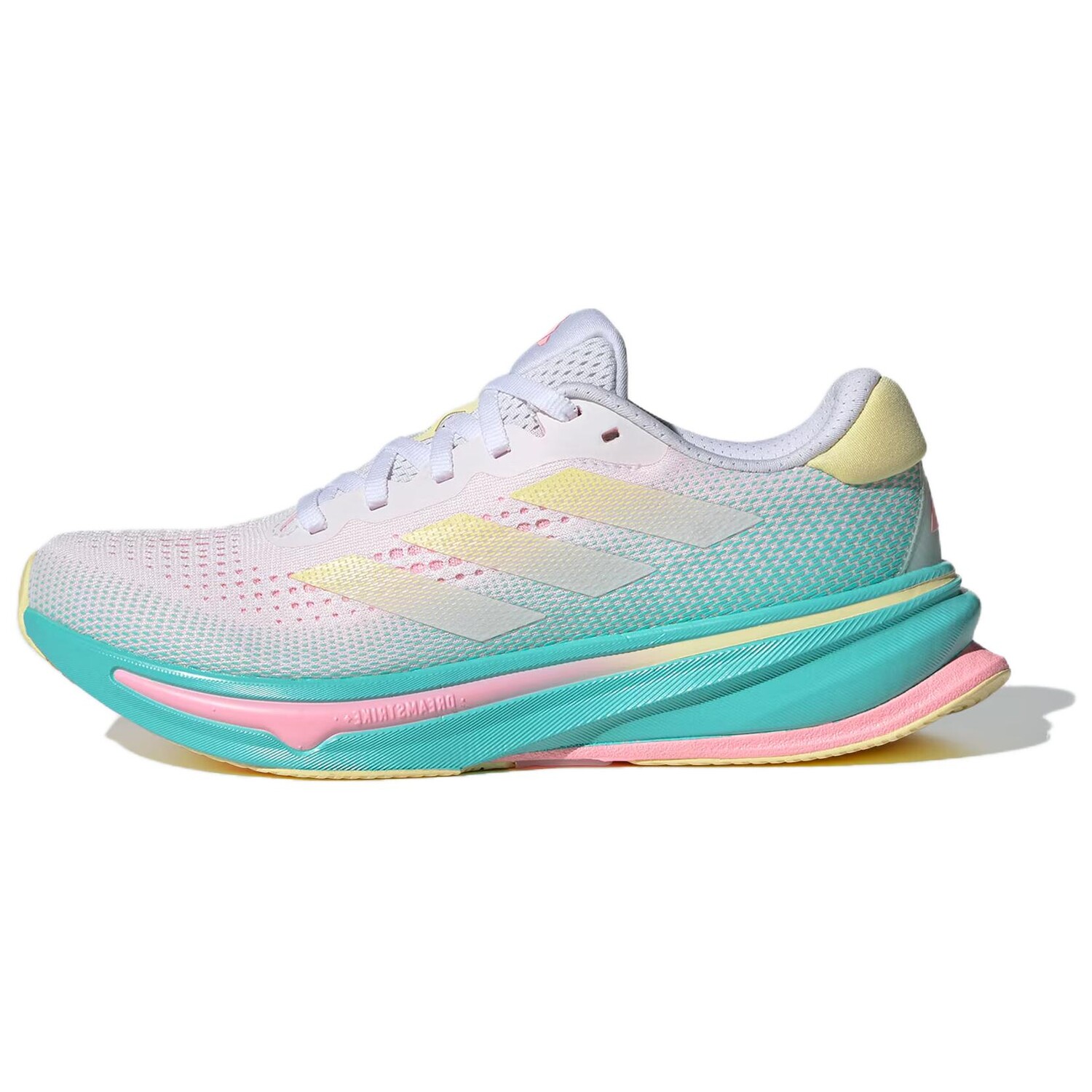 Кроссовки женские SUPERNOVA RISE с низким верхом, белые/желтые/синие Adidas
Кроссовки женские SUPERNOVA RISE с низким верхом, белые/желтые/синие Adidas