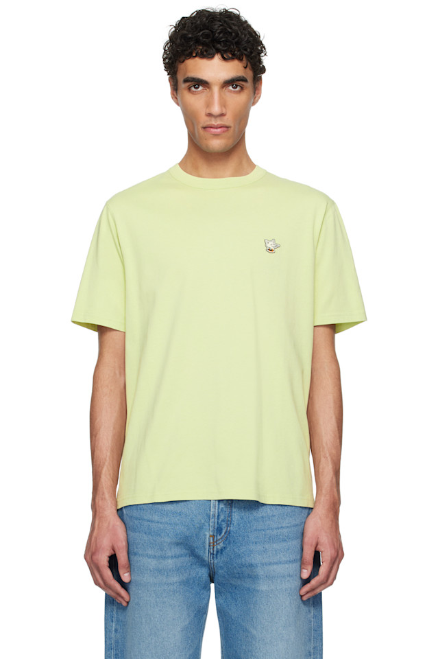 Футболка расслабленного кроя Barista Fox с нашивкой Maison Kitsuné, цвет basil
Футболка расслабленного кроя Barista Fox с нашивкой Maison Kitsuné, цвет basil