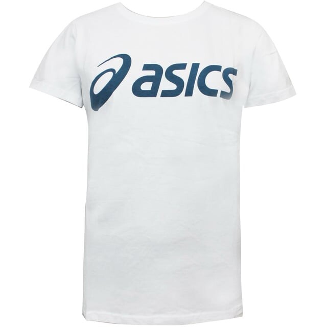 Мужская белая футболка с логотипом Asics, белый
Мужская белая футболка с логотипом Asics, белый