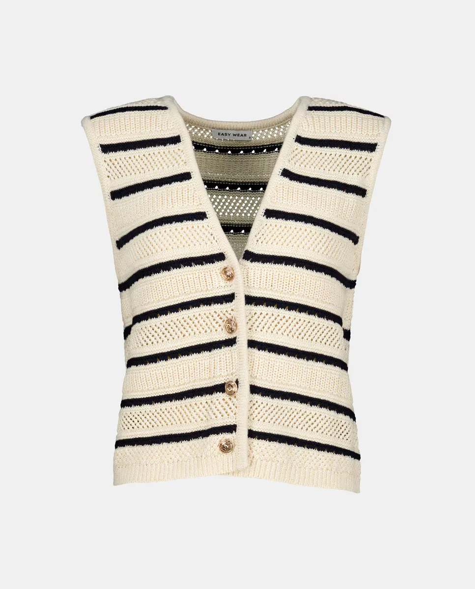 Женский вязаный жилет Easy Wear, белый
Женский вязаный жилет Easy Wear, белый