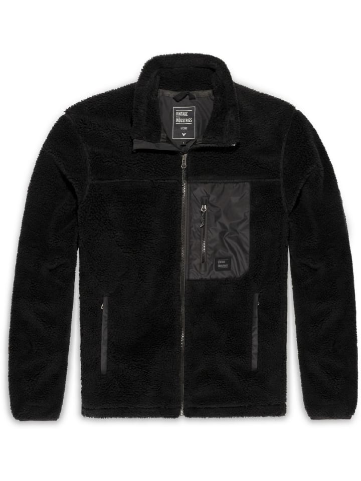 Флисовая куртка Vintage Industries, черный
Флисовая куртка Vintage Industries, черный