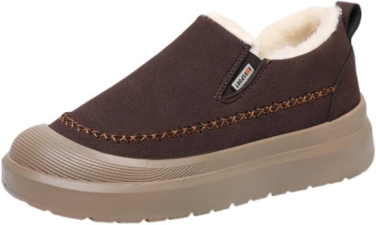 Зимние мужские большие удобные повседневные кроссовки с мягкой подошвой. Внутренняя подкладка комфортная и сохраняет тепло. Противоскользящая и износостойкая подошва Clolinde, коричневый
Зимние мужские большие удобные повседневные кроссовки с мягкой подошвой. Внутренняя подкладка комфортная и сохраняет тепло. Противоскользящая и износостойкая подошва Clolinde, коричневый